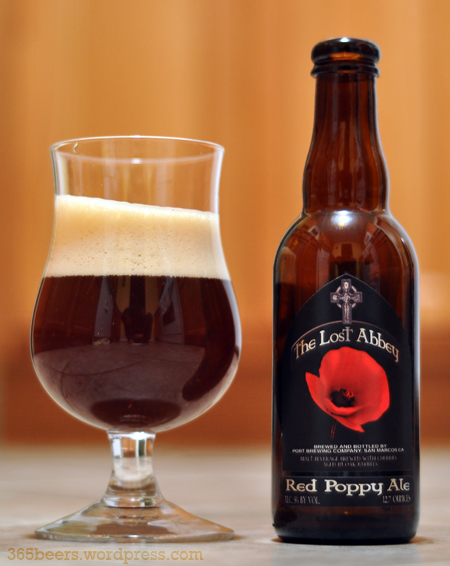 The Lost Abbey Red Poppy ale